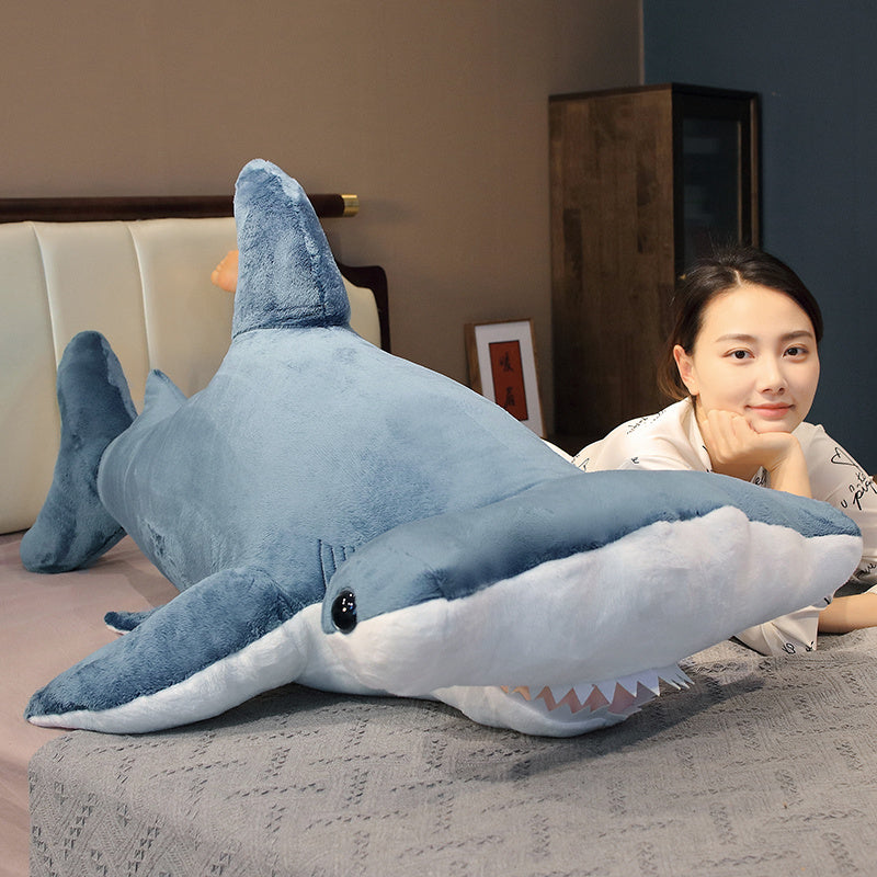 Giant Hammerhead Shark Soft Stuffed Plush Toy