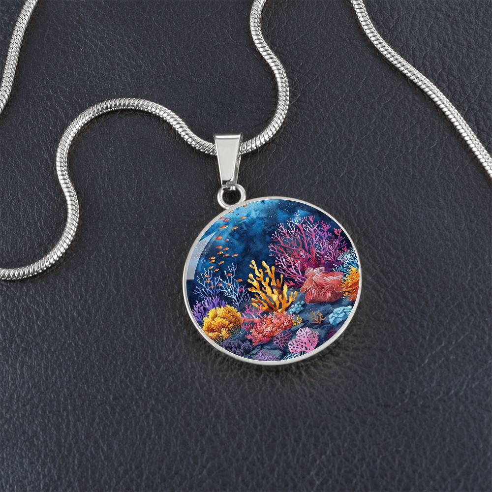 The Reef Circle Pendant Necklace