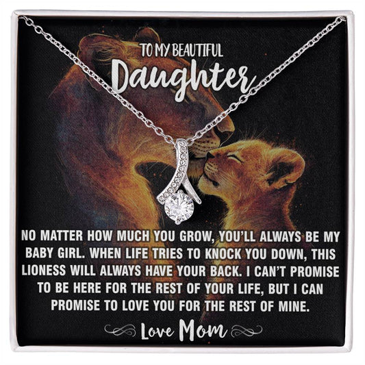 Mother To Daughter - Lioness Protector Pendant Necklace