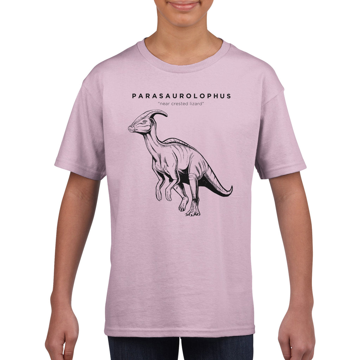 Parasaurolophus Dinosaur Prehistoric Kids T-Shirt – Gage Beasley