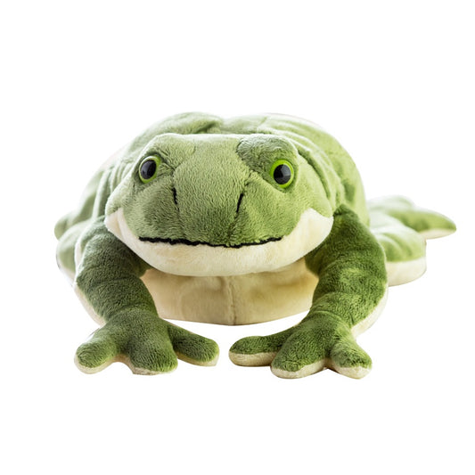 Large Green Frog Soft Stuffed Plush Toy