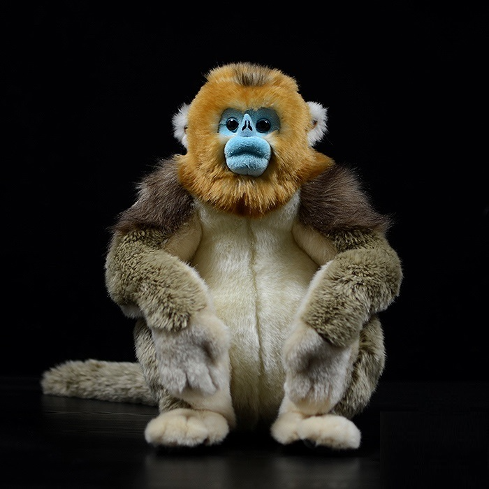 Golden Snub-Nosed Monkey Soft Stuffed Plush Toy