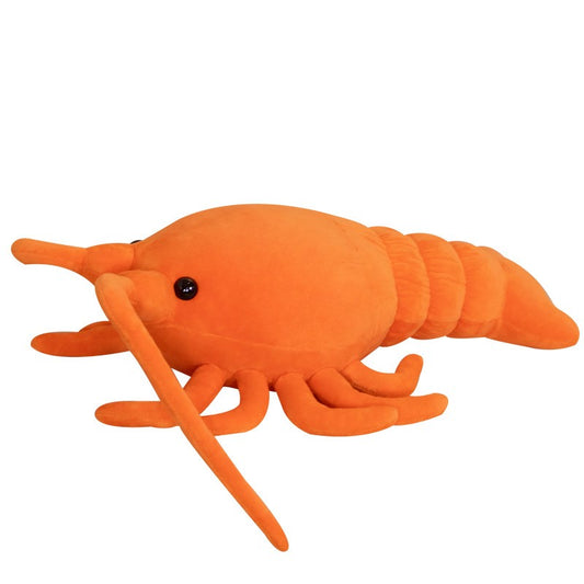 Orange Lobster Soft Stuffed Plush Toy