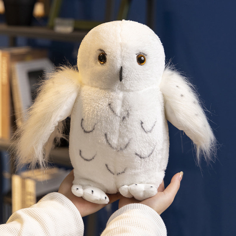 White Owl Bird Soft Stuffed Plush Toy