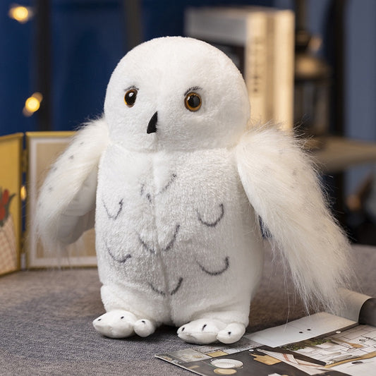 White Owl Bird Soft Stuffed Plush Toy