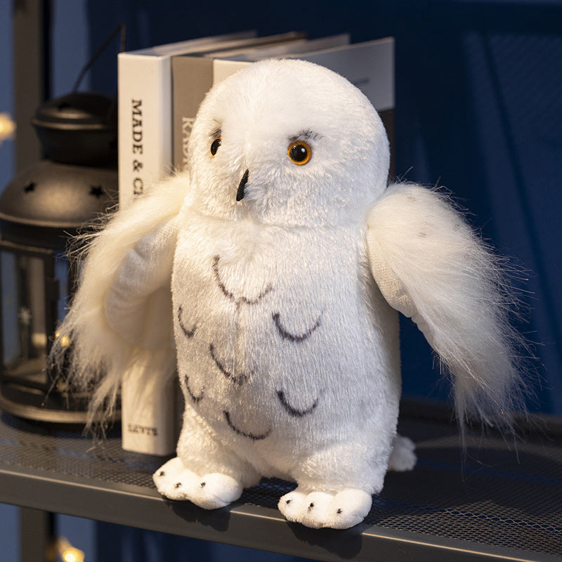 White Owl Bird Soft Stuffed Plush Toy