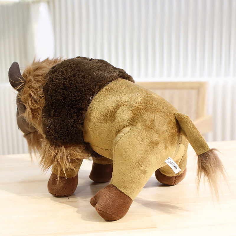 Bison Buffalo Soft Stuffed Plush Toy