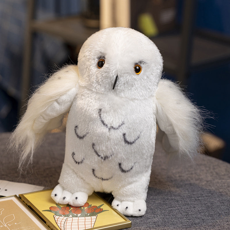 White Owl Bird Soft Stuffed Plush Toy