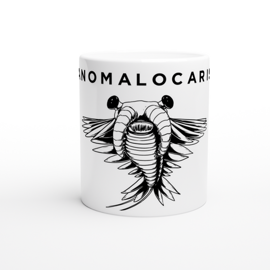 Anomalocaris Radiodont White Ceramic Mug