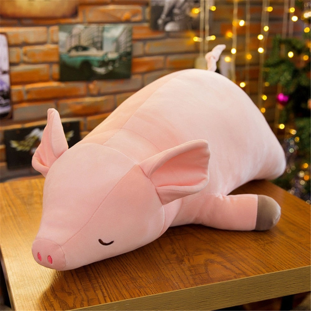 Cute Sleepy Pig Pillow Soft Stuffed Plush Toy