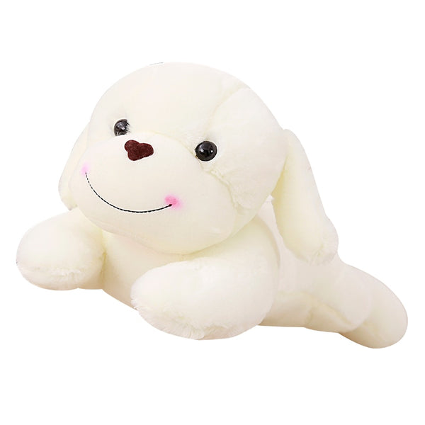 White puppy store stuffed animal