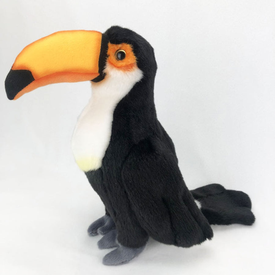 Lifelike Toucan Bird Soft Stuffed Plush Toy – Gage Beasley