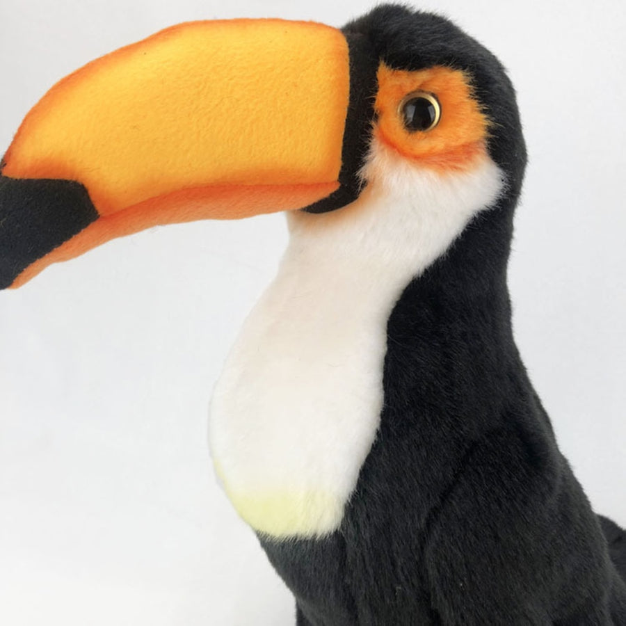 Lifelike Toucan Bird Soft Stuffed Plush Toy – Gage Beasley