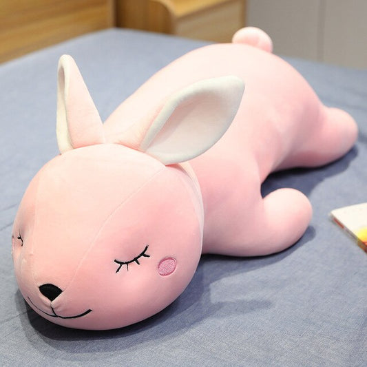 Large Pink Rabbit Soft Stuffed Plush Toy