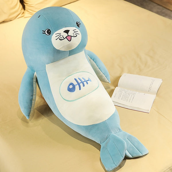 Buy Wholesale China Bedtime Toys Star Blue Sea Lion Animal Stuffed Toys  Seal Blob Plush Pillow & Sea Animal Plush Toys at USD 6.63