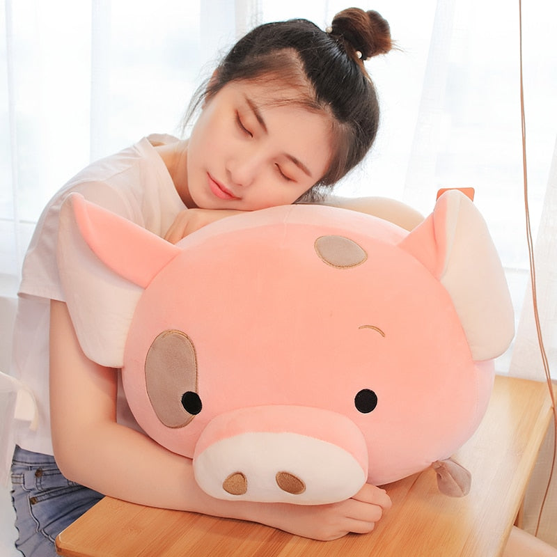 Chubby Animal Soft Stuffed Plush Pillow Toy