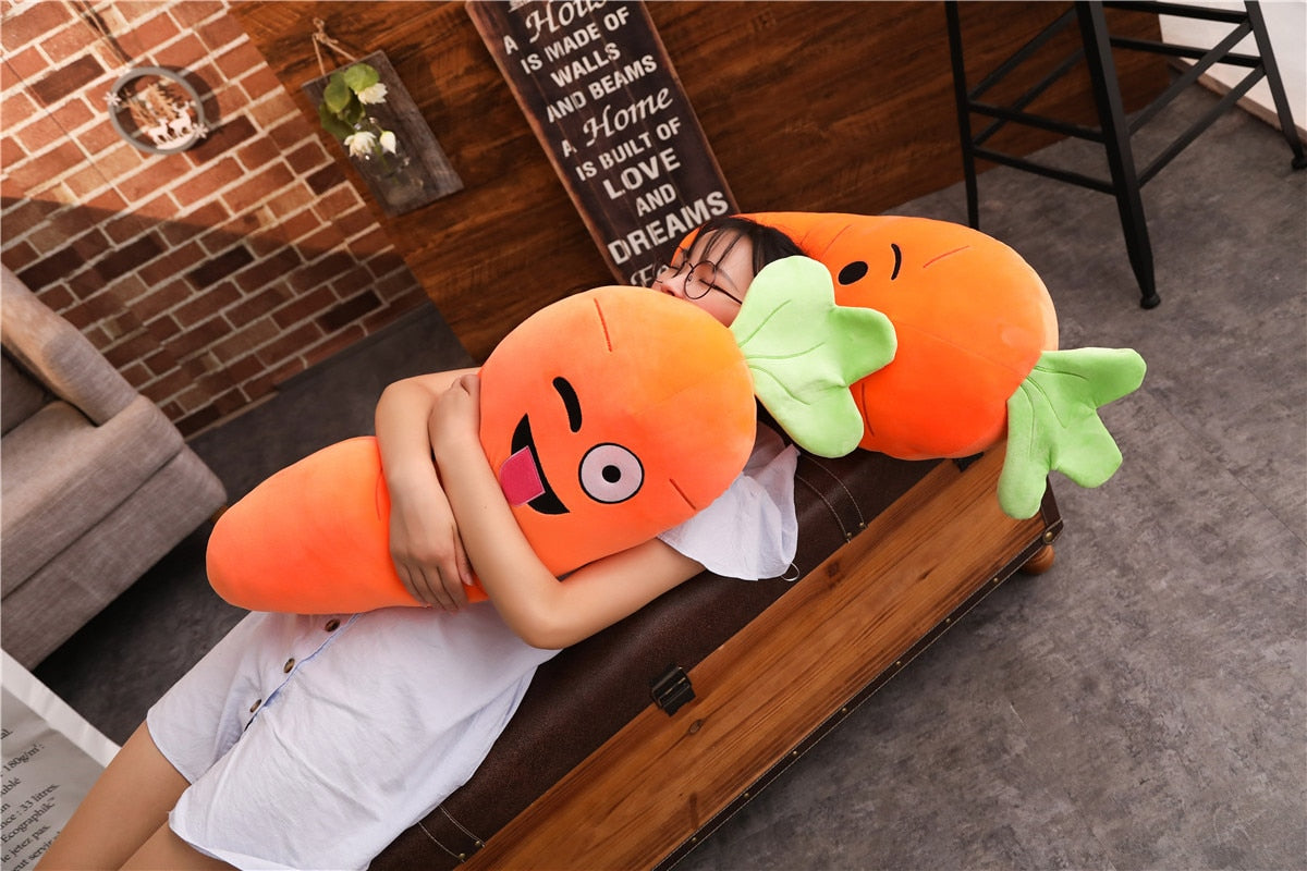 Cute Carrot Pillow Soft Stuffed Plush Toy