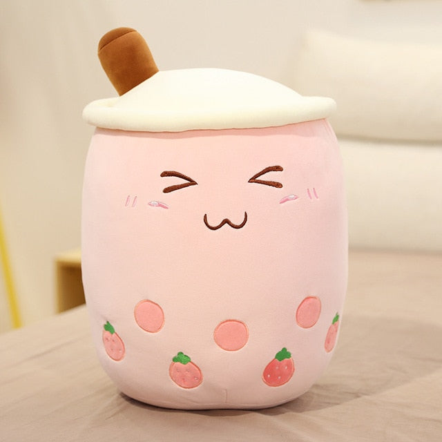 Boba Bubble Milk Tea Pillow Soft Stuffed Plush Toy