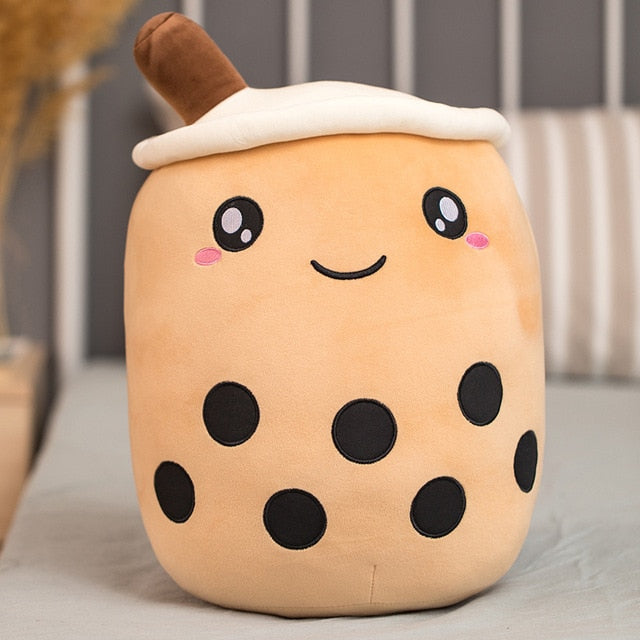 Boba Bubble Milk Tea Pillow Soft Stuffed Plush Toy