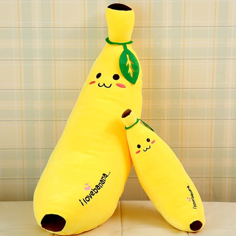 Peeled Banana Face Stuffed Plush Pillow Toy – Gage Beasley