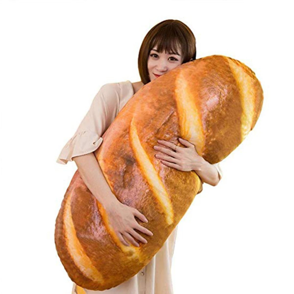 Giant Bread Loaf Soft Plush Cushion Pillow Toy – Gage Beasley